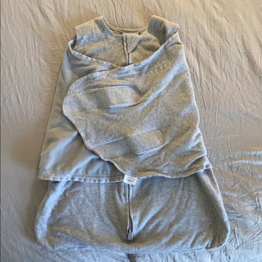 Halo swaddle sleep sack velcro